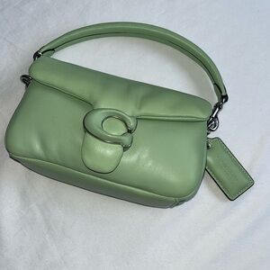 Coach Pillow Tabby Pistachio